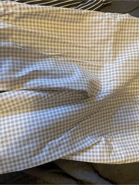 Forever 21 Light Blue and White work pants